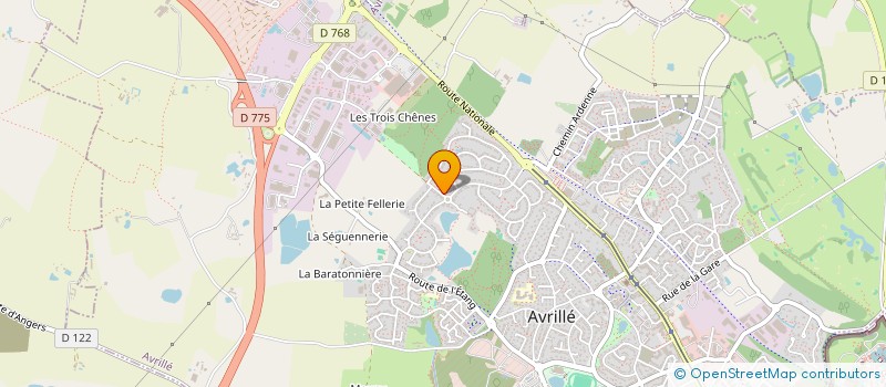 localisation de l'entreprise SCEA MAPILAFE à AVRILLE