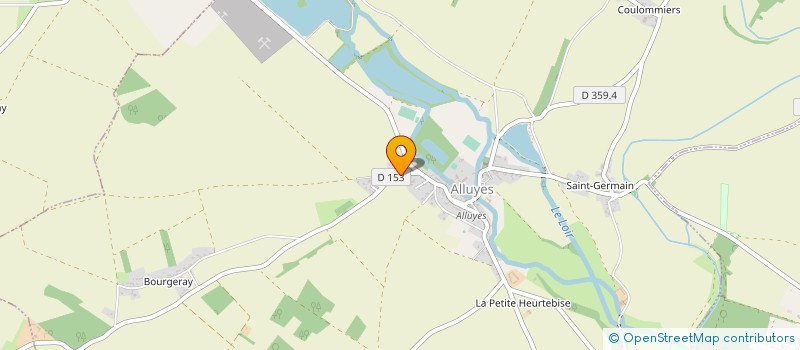 localisation de l'entreprise SCEA MARCHON à ALLUYES