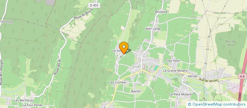 localisation de l'entreprise SCEA MARILLER-GAILLARD à VIRE