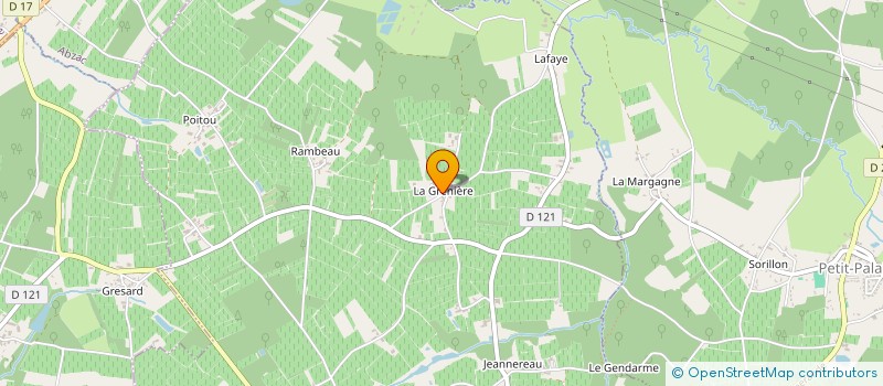 localisation de l'entreprise SCEA MARION D'AUDREN à LUSSAC