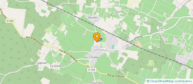 localisation de l'entreprise SCEA MARNAU  VERTHEUIL