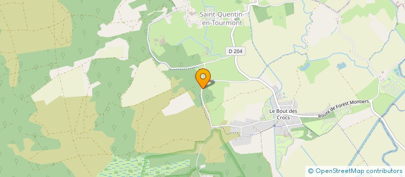 localisation de l'entreprise SCEA MARQUENTERRE  SAINT-QUENTIN-EN-TOURMONT
