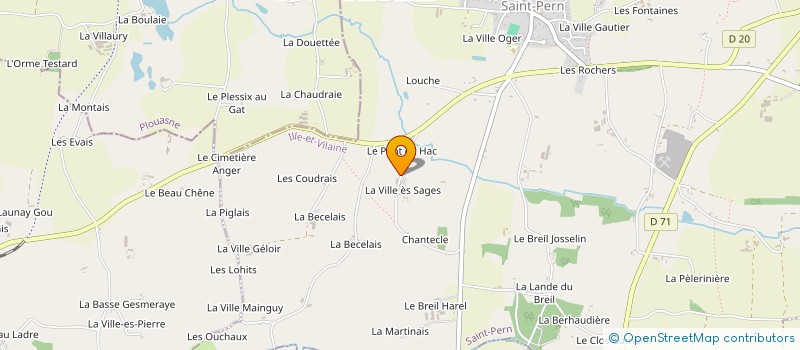 localisation de l'entreprise SCEA MARTIN à SAINT-PERN