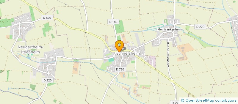 localisation de l'entreprise SCEA MARTIN  SCHNERSHEIM