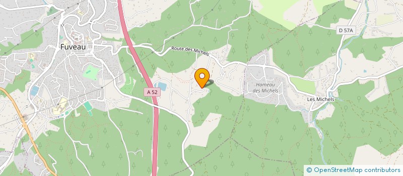 localisation de l'entreprise SCEA MAS ET ECURIE DE LA SAISONNERAIE à FUVEAU
