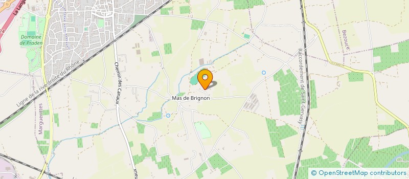 localisation de l'entreprise SCEA MAS SARAH  MARGUERITTES