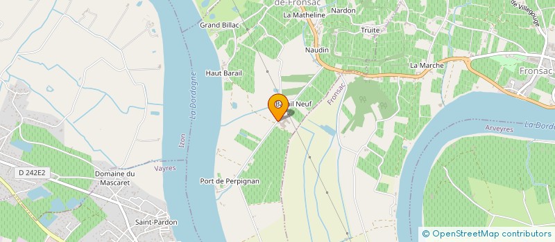 localisation de l'entreprise SCEA MASNET SEBASTIEN ET NICOLAS  SAINT-MICHEL-DE-FRONSAC