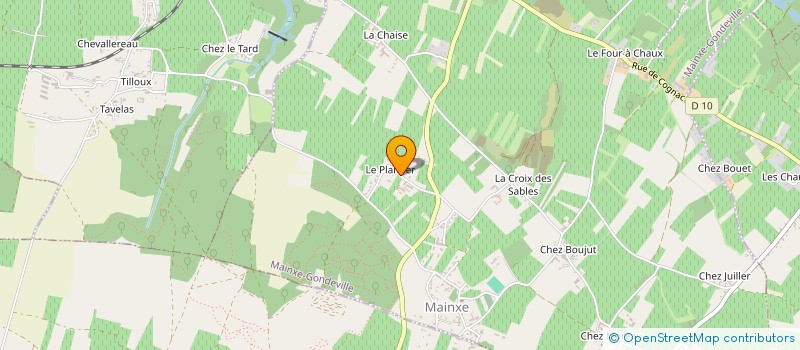 localisation de l'entreprise SCEA MASSACRE à MAINXE-GONDEVILLE