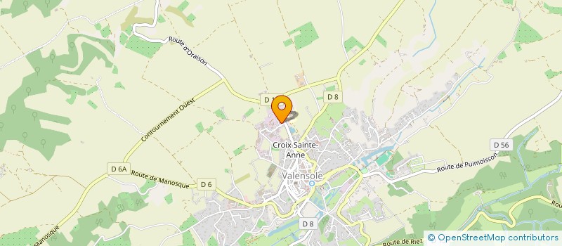 localisation de l'entreprise SCEA MASSE à VALENSOLE
