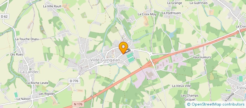 localisation de l'entreprise SCEA MATCHA  VILDE-GUINGALAN