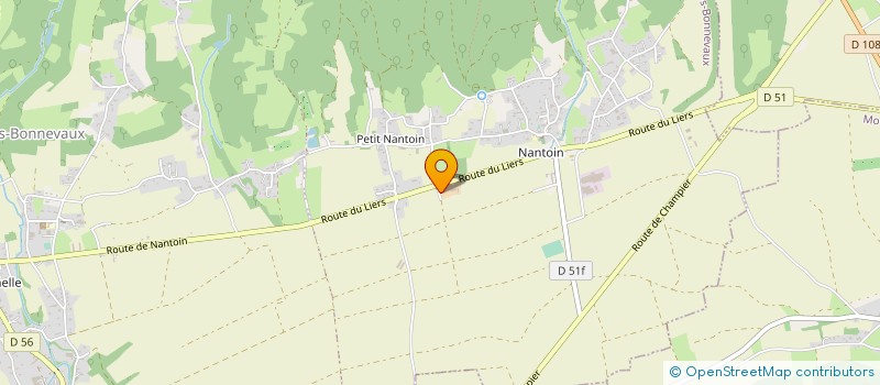 localisation de l'entreprise SCEA MATHIAN à PORTE-DES-BONNEVAUX