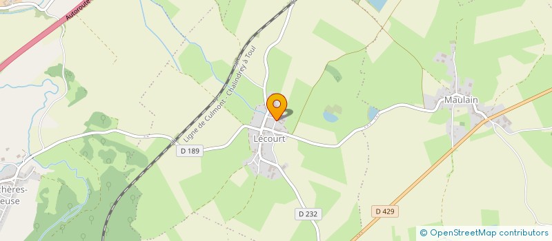 localisation de l'entreprise SCEA MATHIEU à BUXIERES-LES-CLEFMONT
