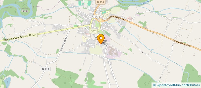 localisation de l'entreprise SCEA MAURAS  RISCLE