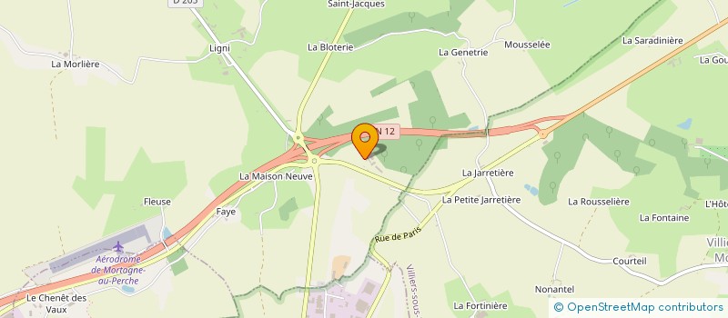 localisation de l'entreprise SCEA MAUREGARD à SAINT-HILAIRE-LE-CHATEL
