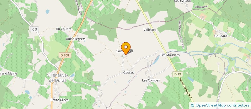 localisation de l'entreprise SCEA MAURO GUICHENEY à VILLENEUVE-DE-DURAS