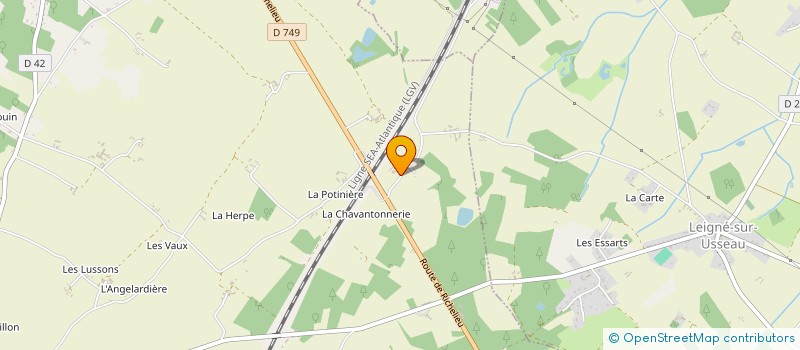 localisation de l'entreprise SCEA MAUROUX à SOSSAIS