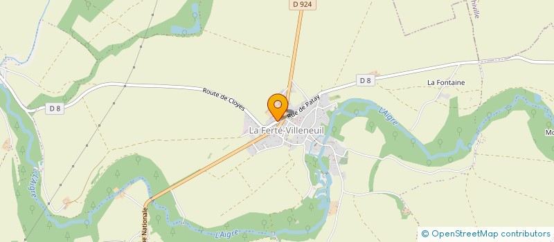 localisation de l'entreprise SCEA MAYLIS BESNARD DHARCOURT à CLOYES-LES-TROIS-RIVIERES