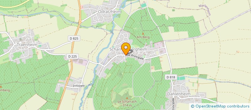 localisation de l'entreprise SCEA MELANIE PFISTER  DAHLENHEIM