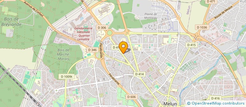 localisation de l'entreprise SCEA MENARD  MELUN