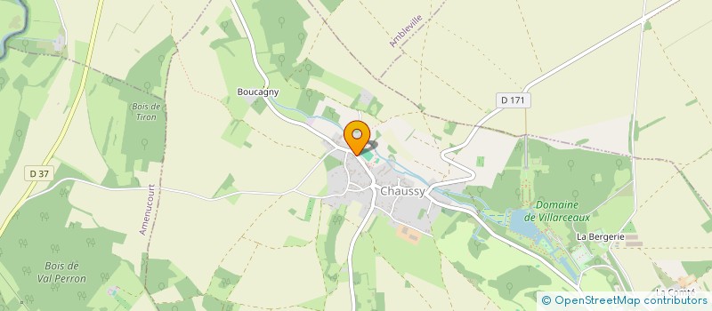 localisation de l'entreprise SCEA MERCIER à VEXIN-SUR-EPTE