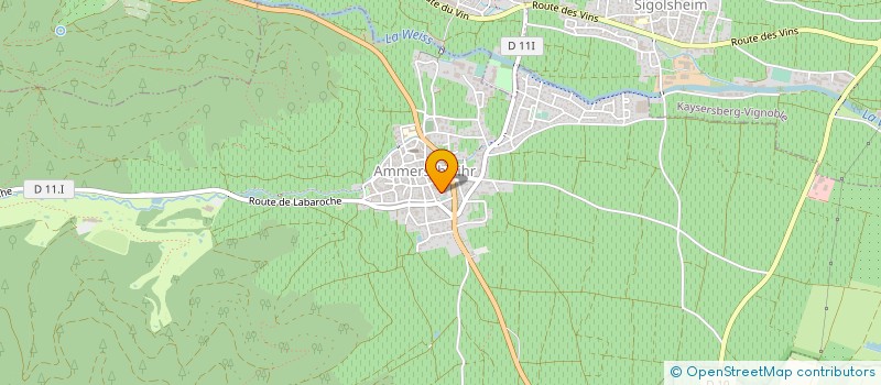 localisation de l'entreprise SCEA MERCKLE ANDRE ET PIERRE  AMMERSCHWIHR