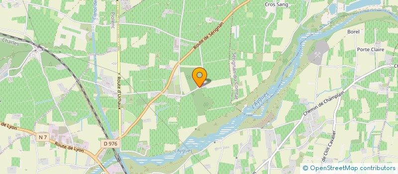 localisation de l'entreprise SCEA MERLE ET FILS  ORANGE