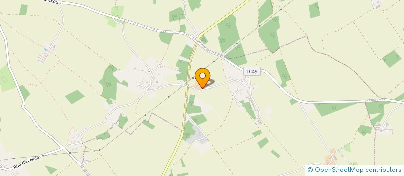 localisation de l'entreprise SCEA MESNEL à SAINTE-MARIE-D'ATTEZ