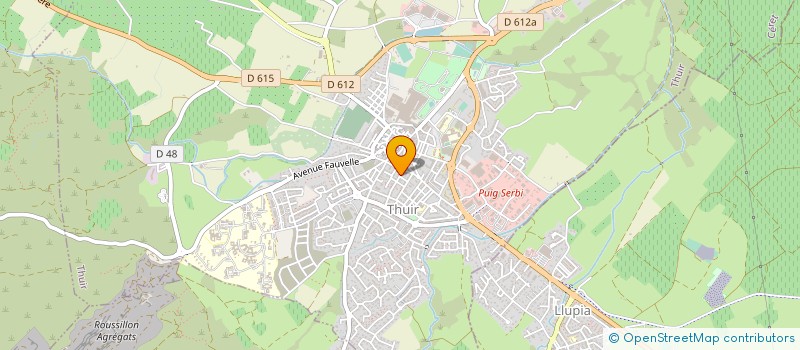 localisation de l'entreprise SCEA MESTRES à THUIR
