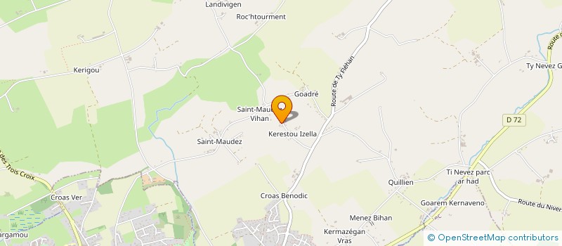 localisation de l'entreprise SCEA MEUR ST MAUDEZ à EDERN