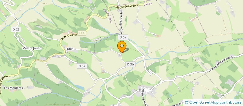 localisation de l'entreprise SCEA MICALOUE  FABAS