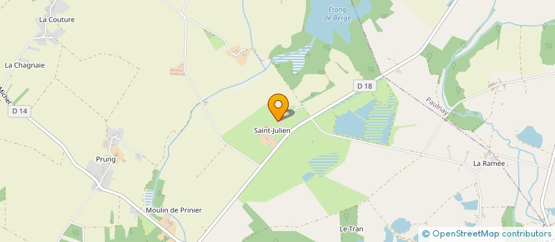 localisation de l'entreprise SCEA MICHEL TANCHOUX à AZAY-LE-FERRON