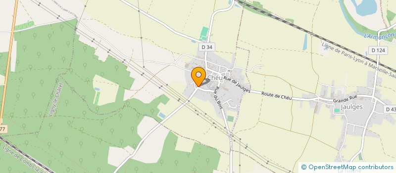 localisation de l'entreprise SCEA MILLON à CHEU