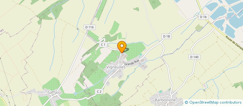 localisation de l'entreprise SCEA MIRABELLIS  VIGNEULLES