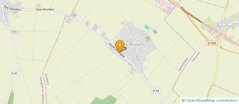 localisation de l'entreprise SCEA MOIZARD LANVIN à ARVILLERS
