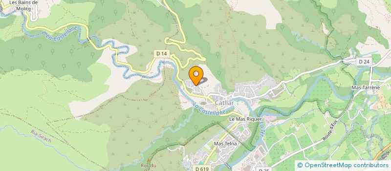 localisation de l'entreprise SCEA MONTABRI  CATLLAR