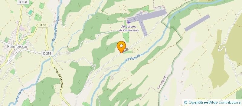 localisation de l'entreprise SCEA MONTDENIER  PUIMOISSON