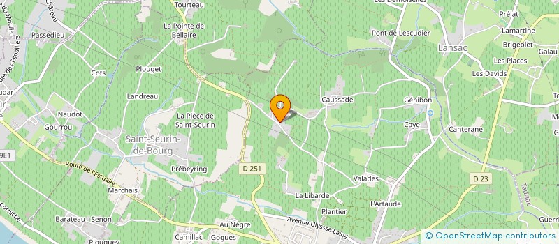 localisation de l'entreprise SCEA MONTEBERIOT  MOMBRIER