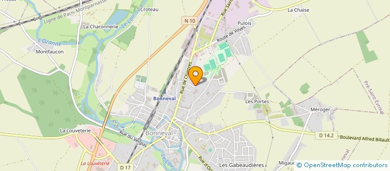 localisation de l'entreprise SCEA MONTGUERIN à LE GAULT-SAINT-DENIS