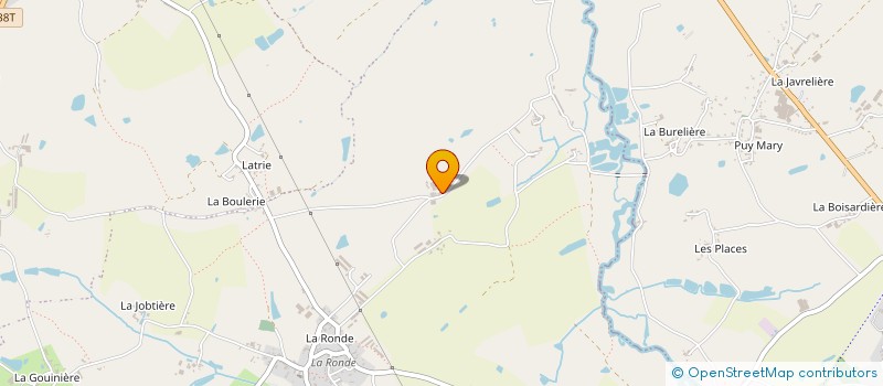 localisation de l'entreprise SCEA MONTPLAISIR  LA FORET-SUR-SEVRE