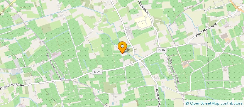 localisation de l'entreprise SCEA MONTPLAISIR  LE THOR