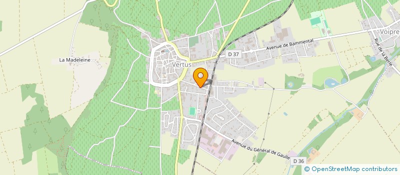 localisation de l'entreprise SCEA MORAINS LE PETIT  BLANCS-COTEAUX