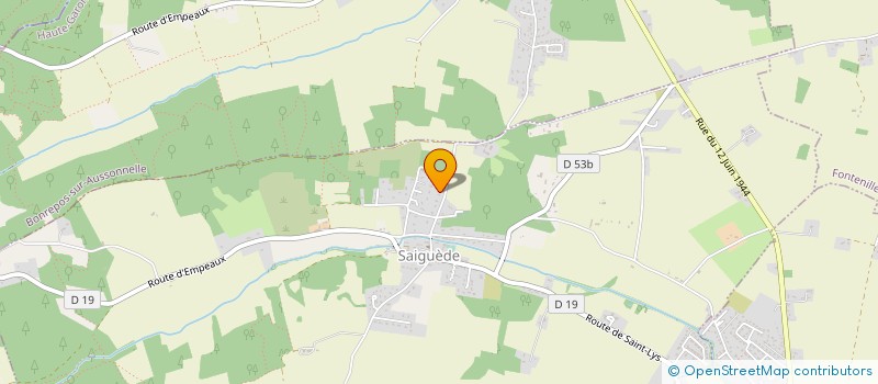 localisation de l'entreprise SCEA MOULIN DE BONREPOS  BONREPOS-SUR-AUSSONNELLE