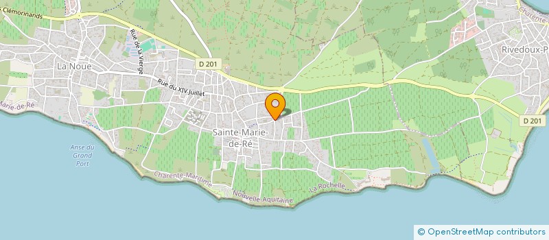 localisation de l'entreprise SCEA MOUNIER  SAINTE-MARIE-DE-RE