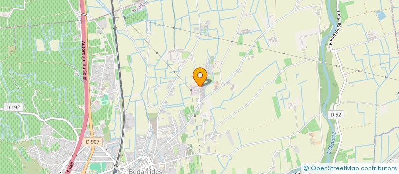 localisation de l'entreprise SCEA MUS JULIEN  BEDARRIDES