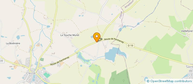 localisation de l'entreprise SCEA NANTILLY à CHICHE