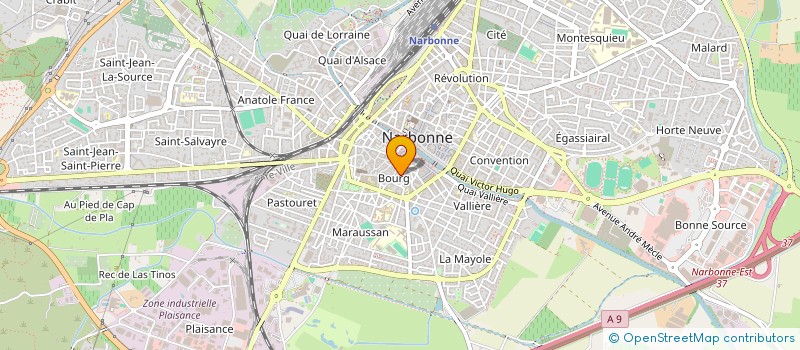localisation de l'entreprise SCEA NARBONNAIS à NARBONNE
