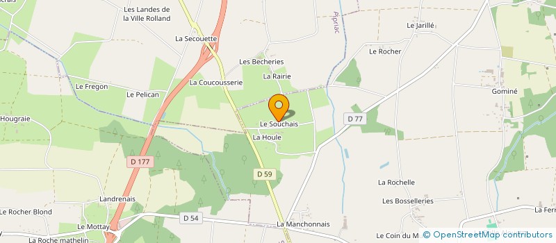 localisation de l'entreprise SCEA NEVOUX-RENAUD  SAINT-GANTON