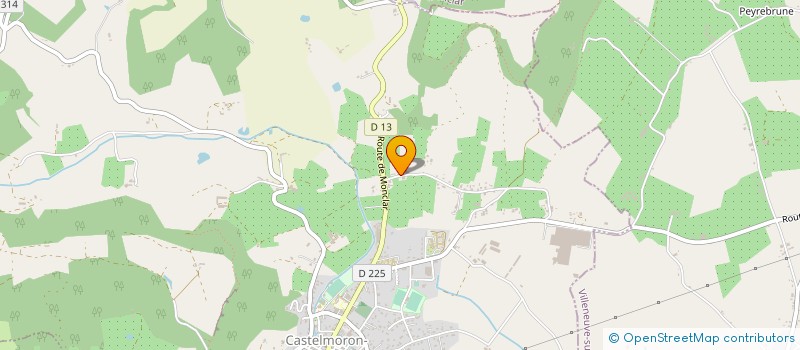 localisation de l'entreprise SCEA NEXT FARM  CASTELMORON-SUR-LOT