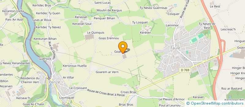 localisation de l'entreprise SCEA NICOLAS JACQUES à TAULE