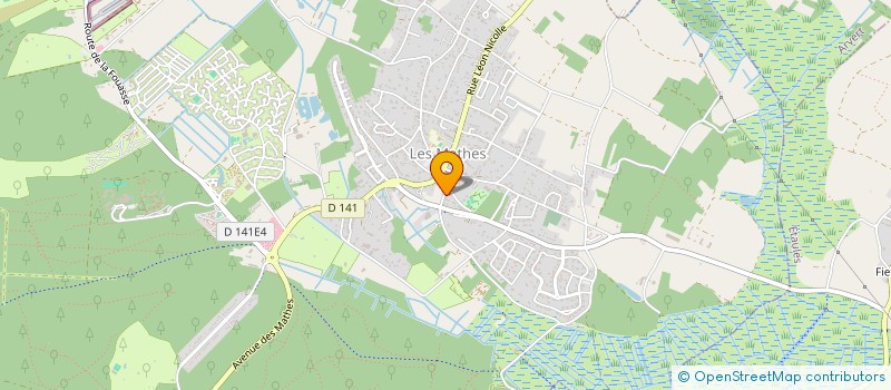 localisation de l'entreprise SCEA NICOLLE  LES MATHES